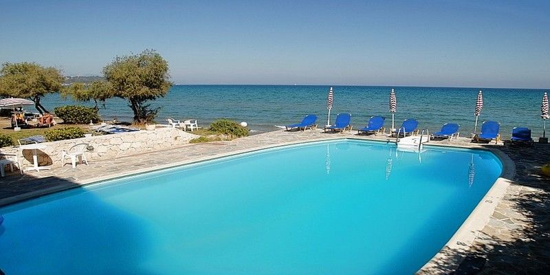 Locanda Beach Hotel Kota Zakynthos Bagian luar foto